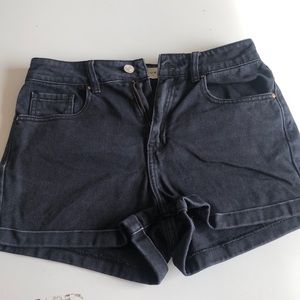 Pacsun Black Mom Shorts Size 27